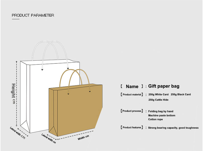 Custom Paper Bags With Handles 1