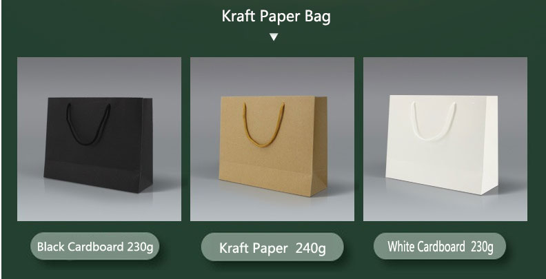 Custom Printed Paper Shopping Bags With Logo 2