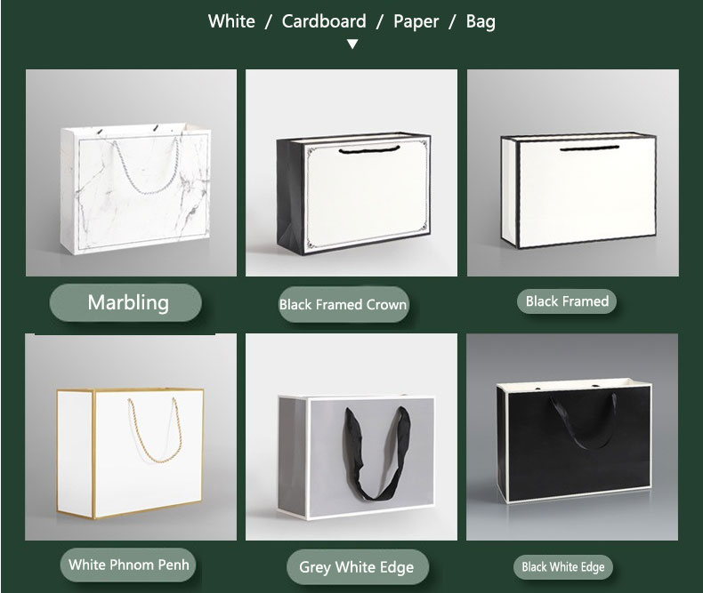 Custom Printed Paper Shopping Bags With Logo 3