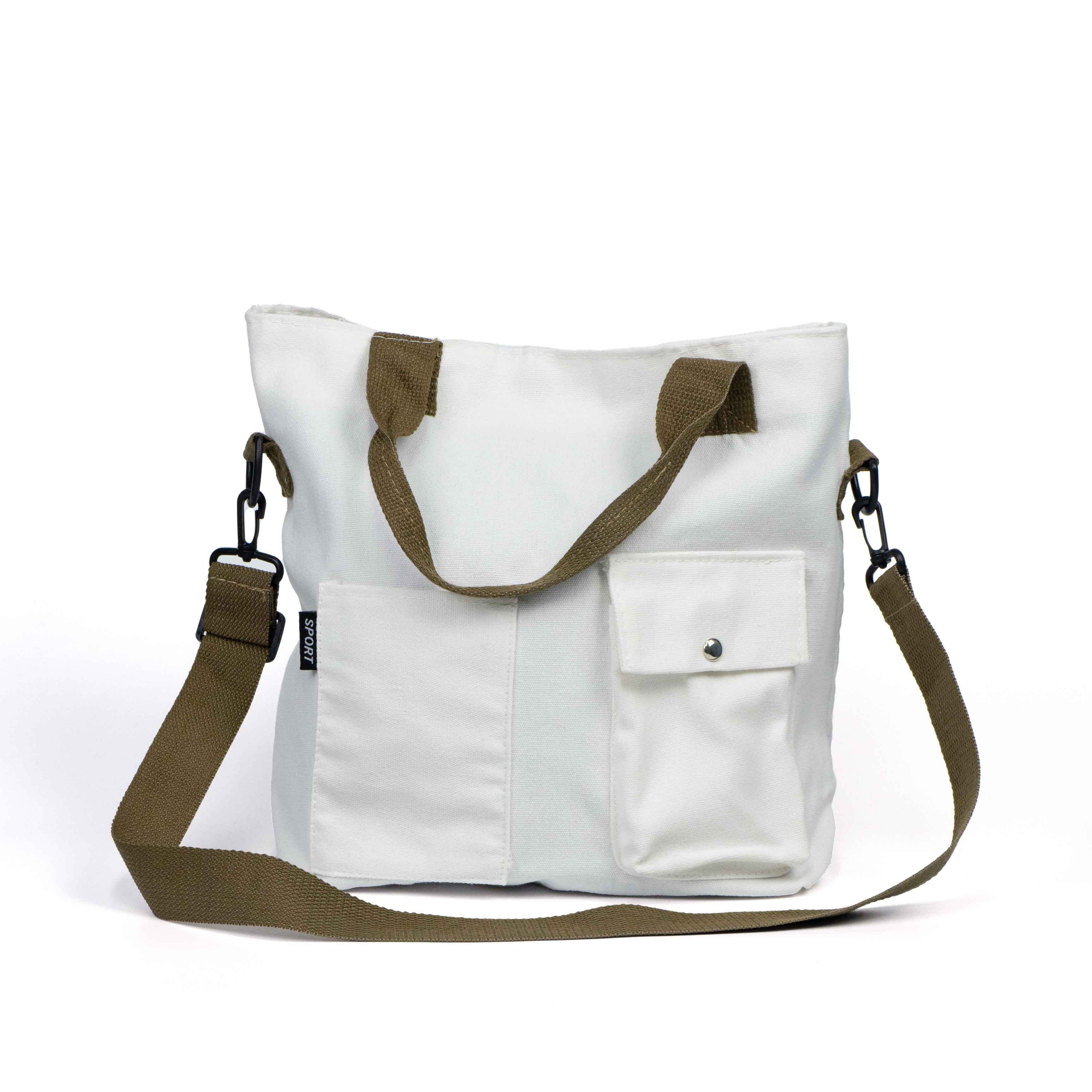 Custom crossbody bag with zipper