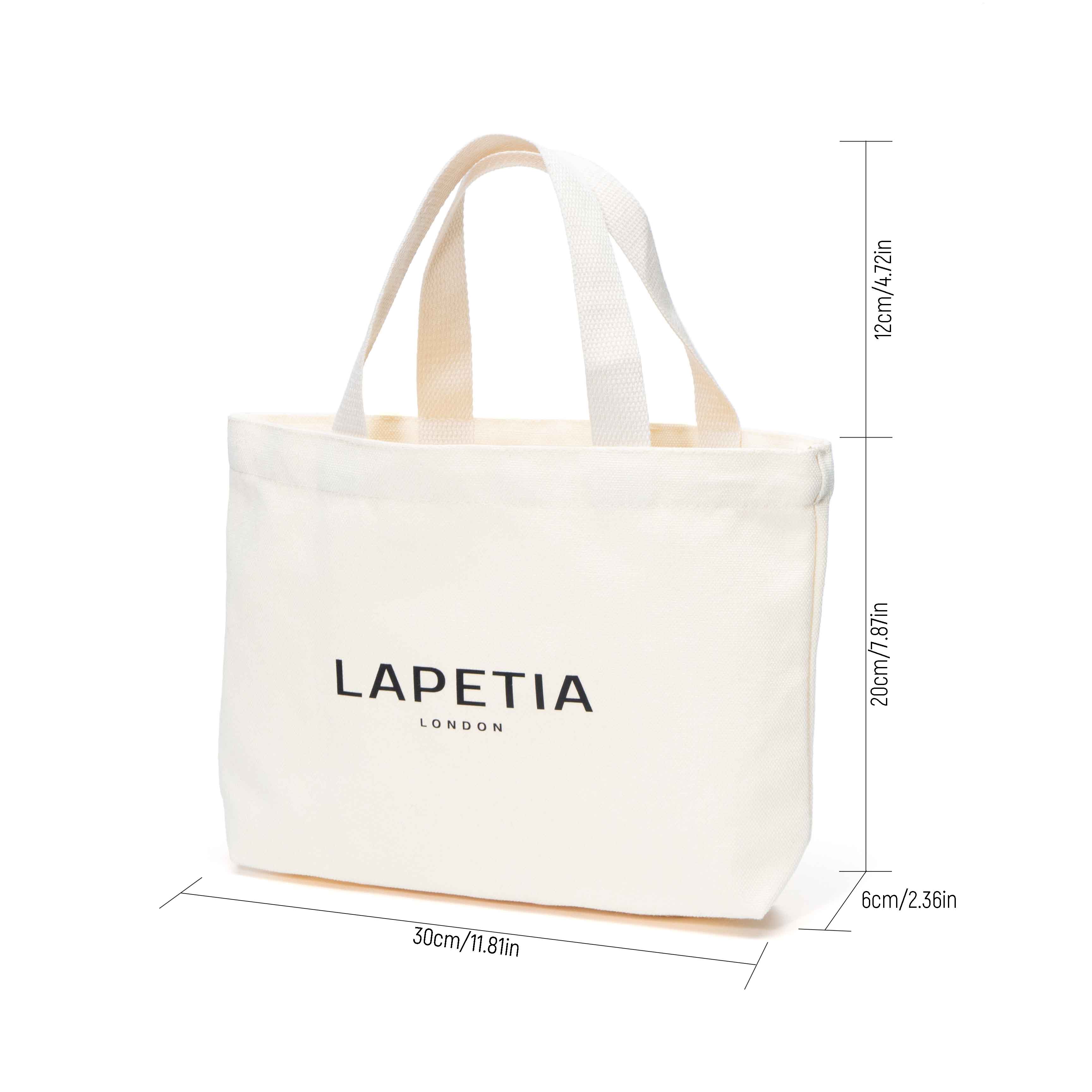 Personalized White And Black Canvas Grocery Bags 1