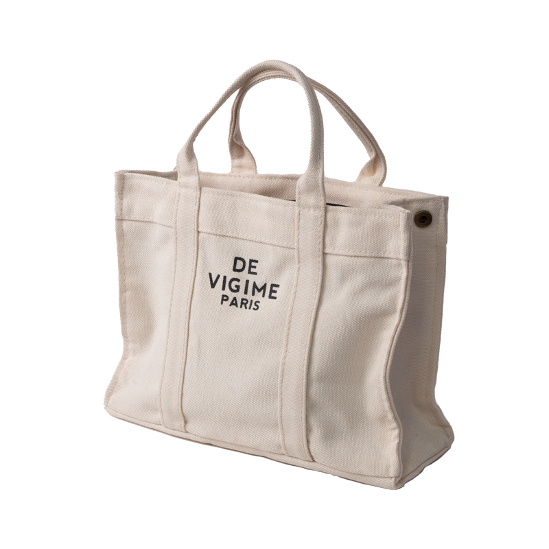 Reusable Cotton Canvas Bags With Custom Logo 1