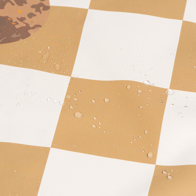 Cotton Apron With Bear Pattern 2