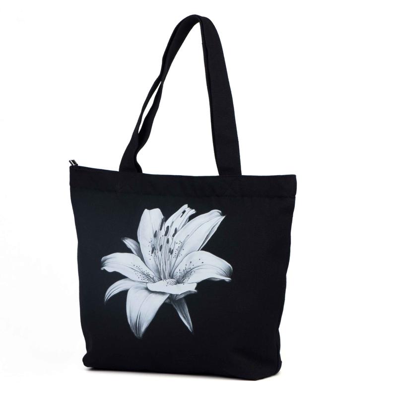 Black canvas bags 1