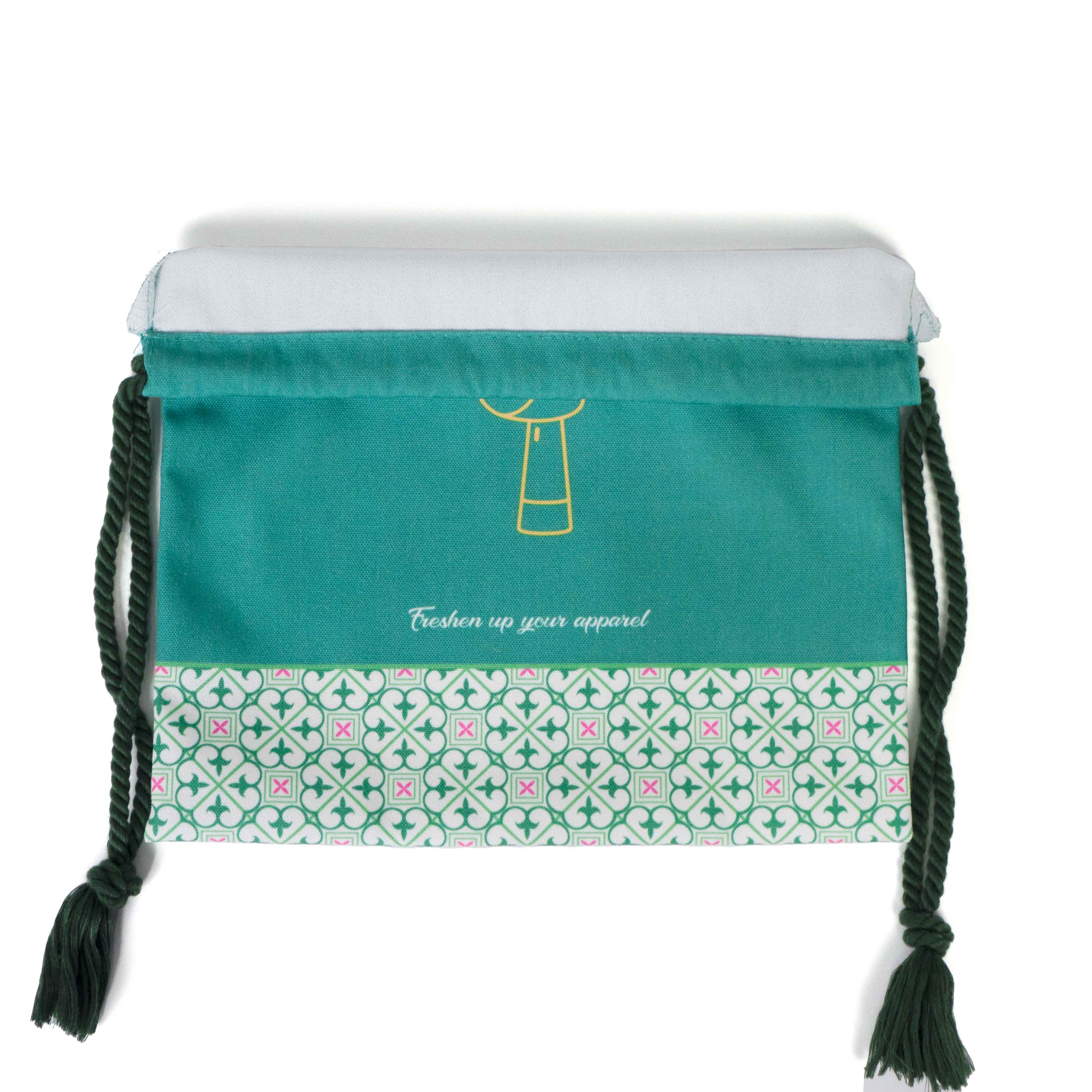 Cotton Hair Dryer Drawstring Bag 3