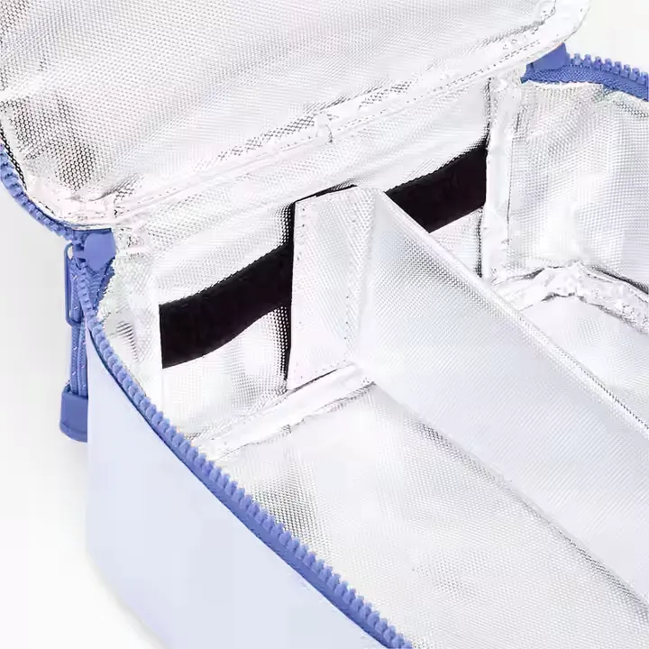 Insulated lunch bag with water bottle holder 1