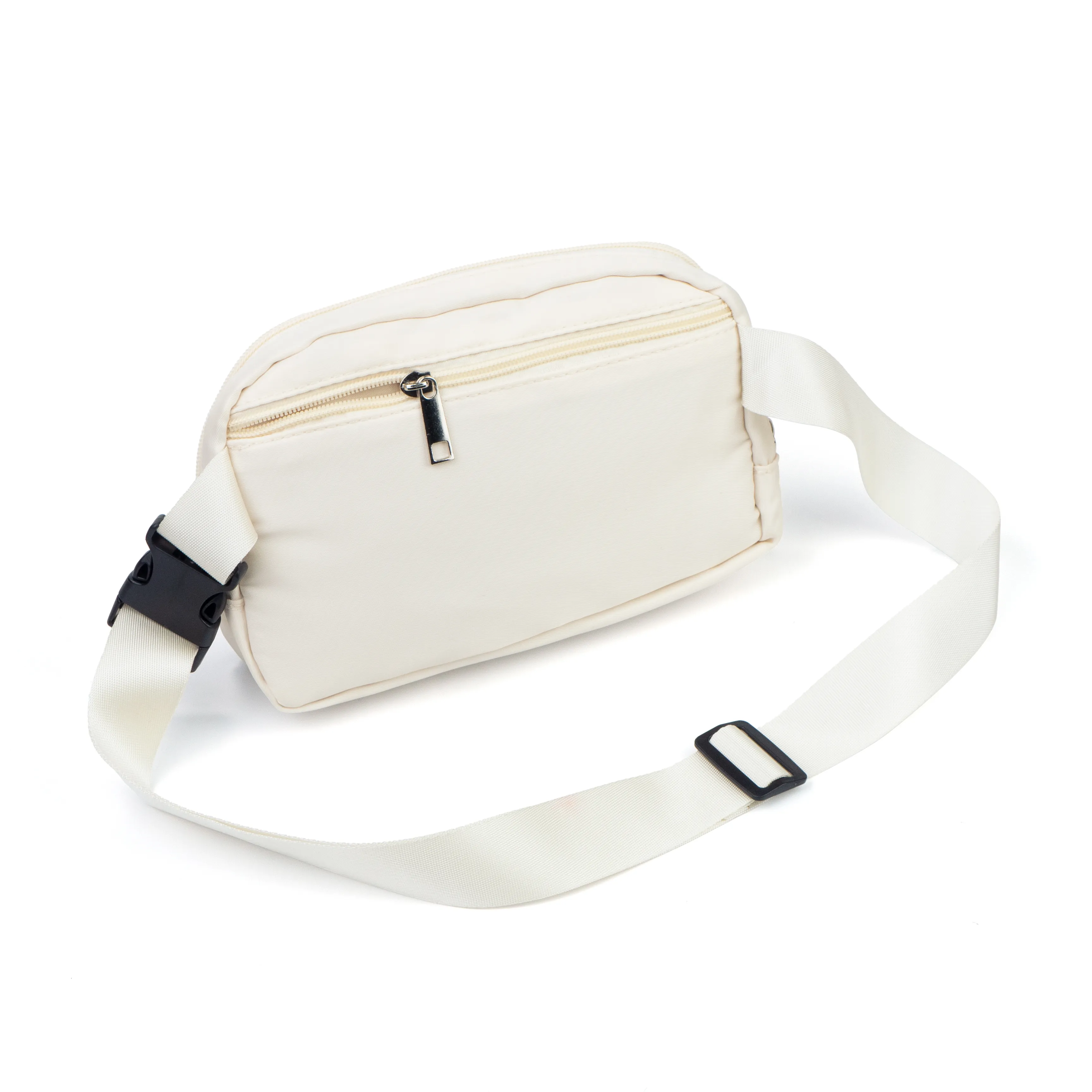 white Nylon crossbody bags