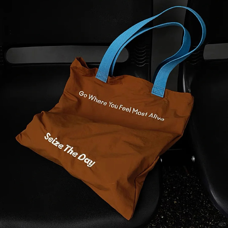 Large Capacity Portable Customized Logo Canvas Cotton Zipper Tote Bag ﻿ 1