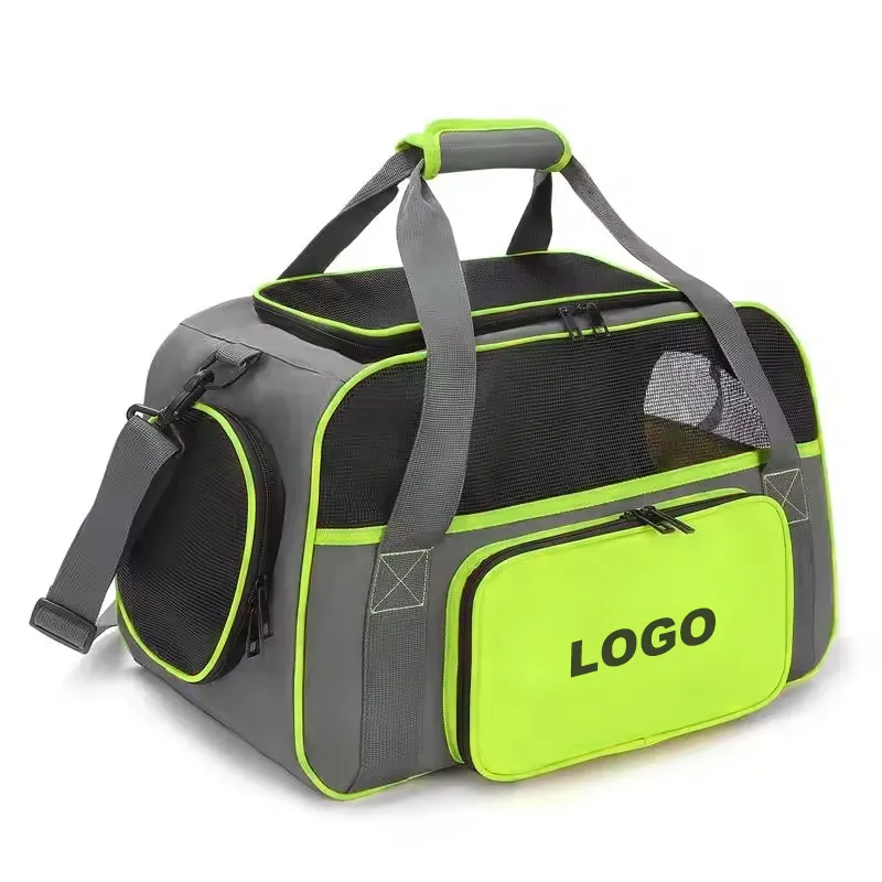 Dog travel tote bag