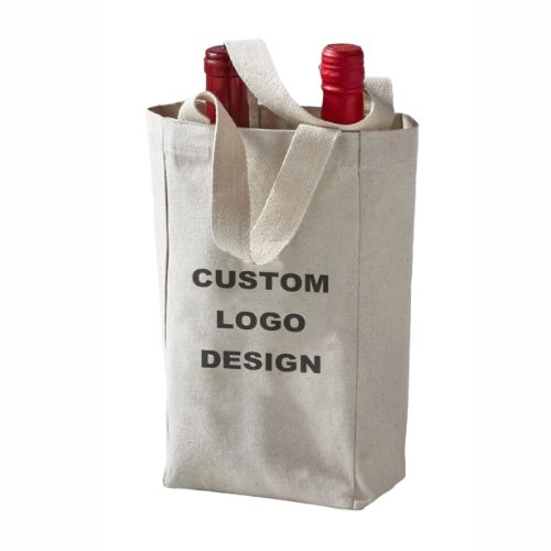Canvas wine bag