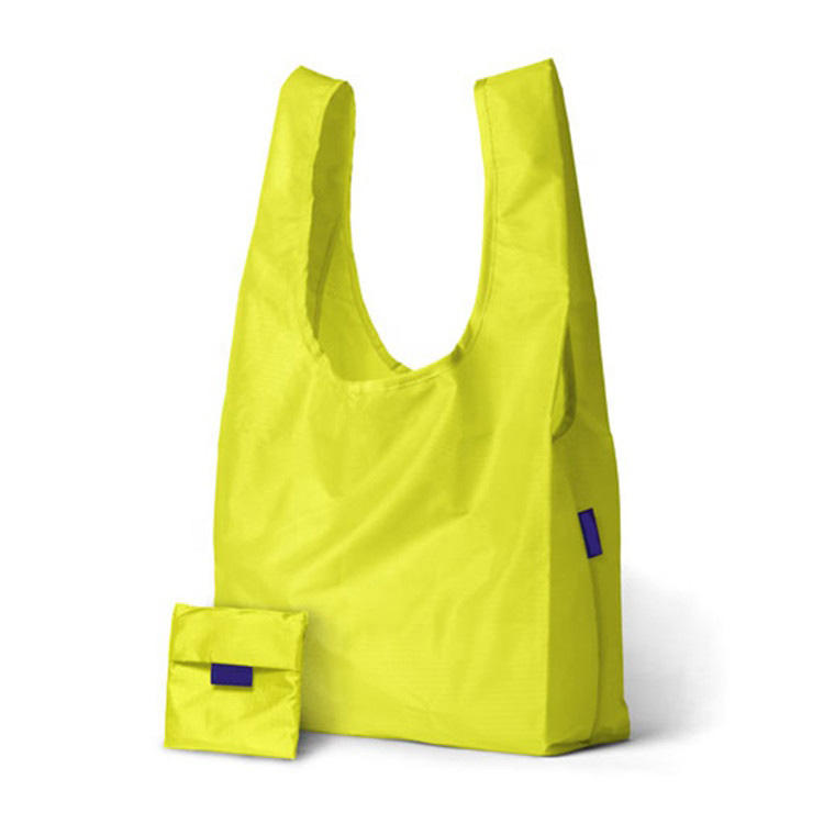 Polyester Reusable Folding Shopping Tote Bag 1