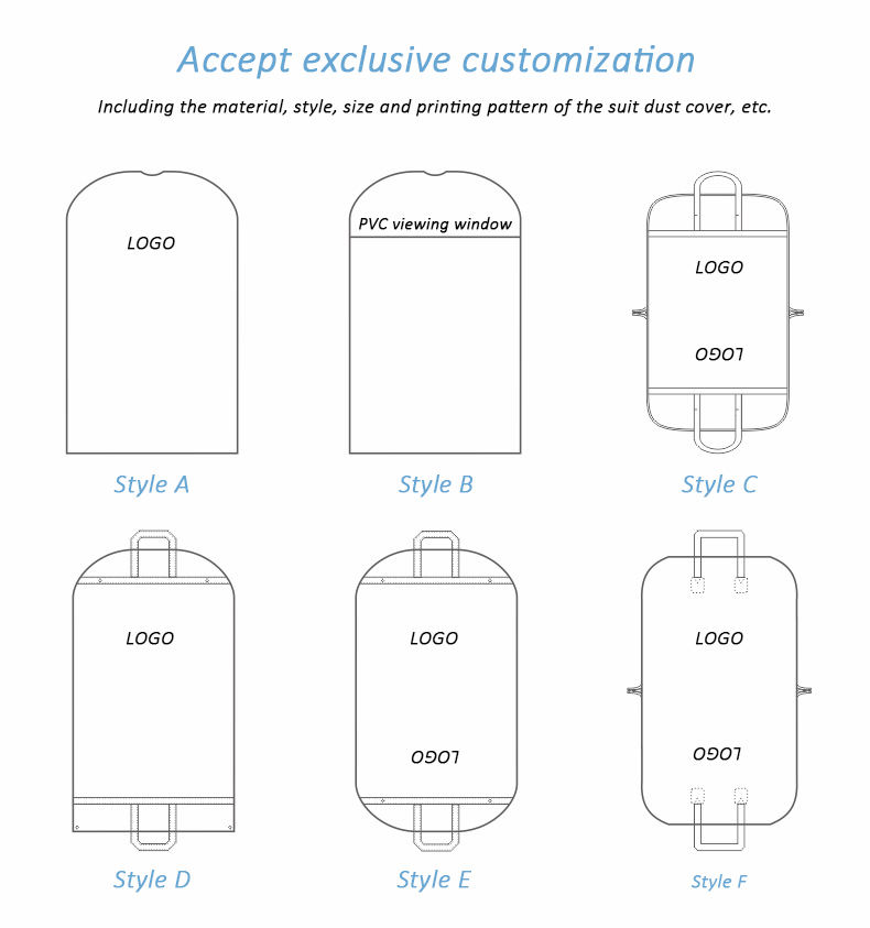 Travel Foldable Dust Cover Suit Protector Garment Bag 1