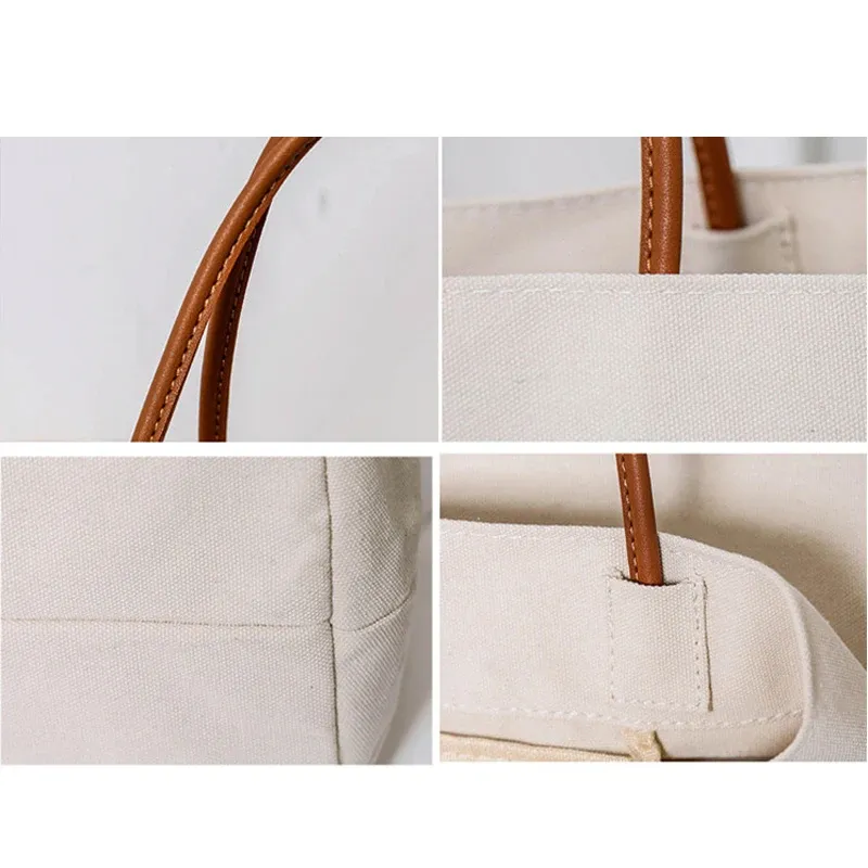 Canvas bag details