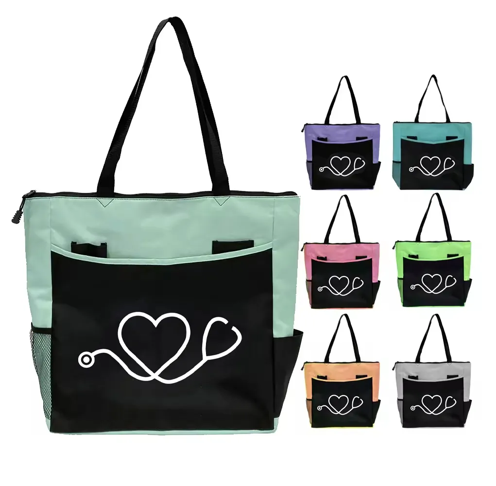 custom nurse tote