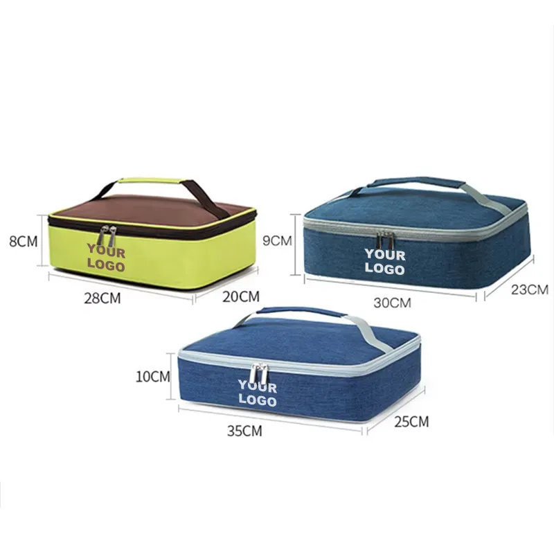 Three Mini Lunch Cooler Bags