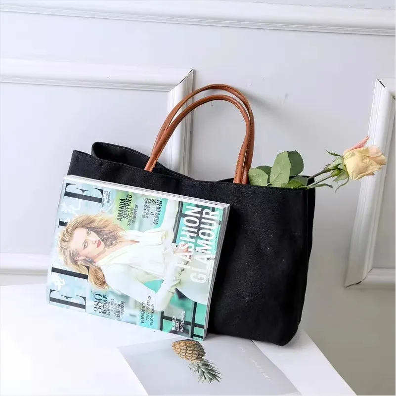 Black bag with book