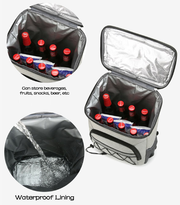 Large Capacity Oxford cloth Insulation Backpack 2