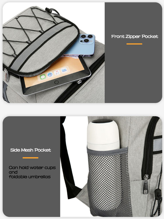 Large Capacity Oxford cloth Insulation Backpack 3