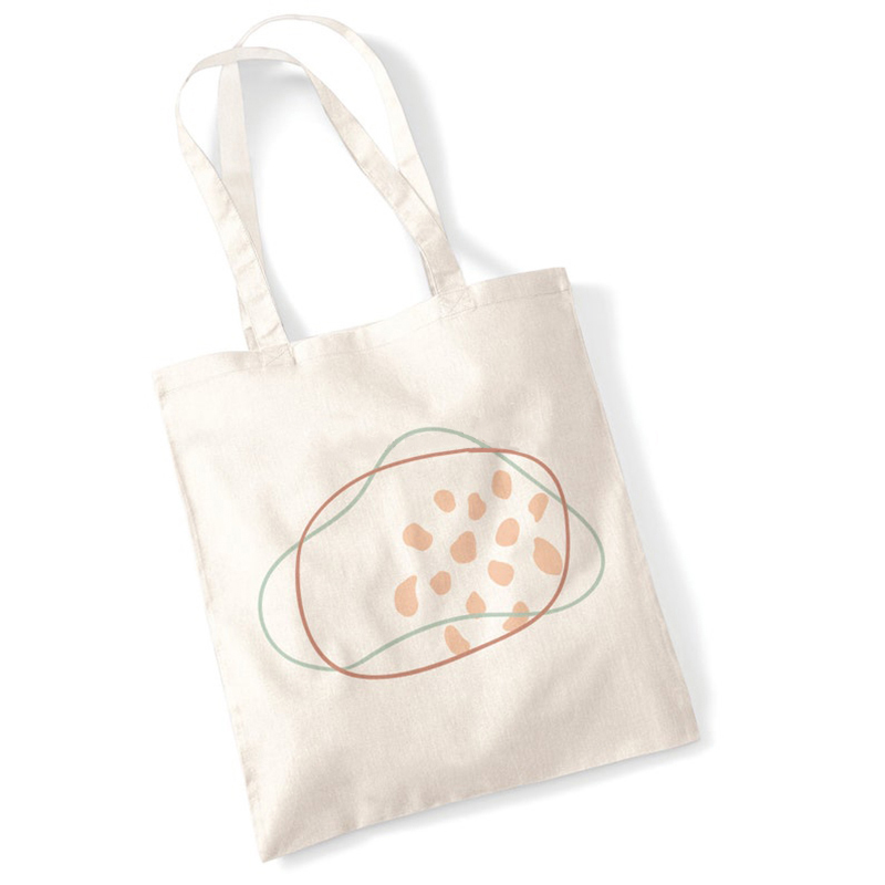 Custom Logo Canvas Shopping Bags 2