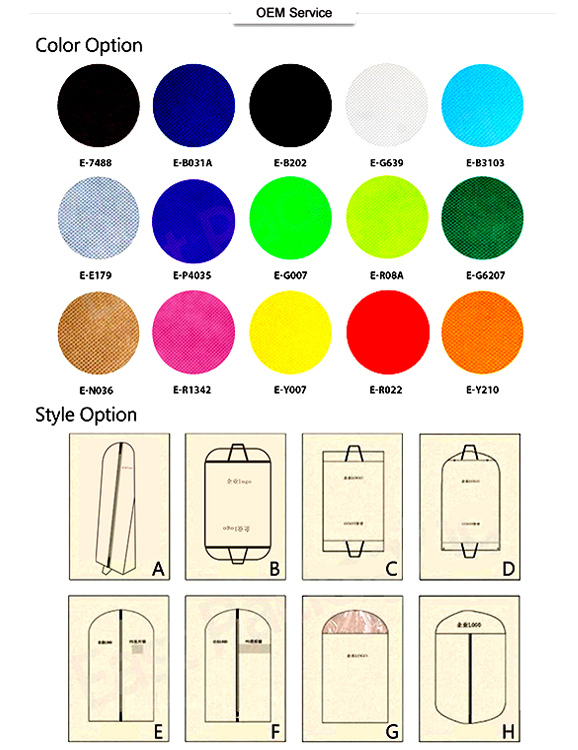 Non-Woven Household Garment Bag 1
