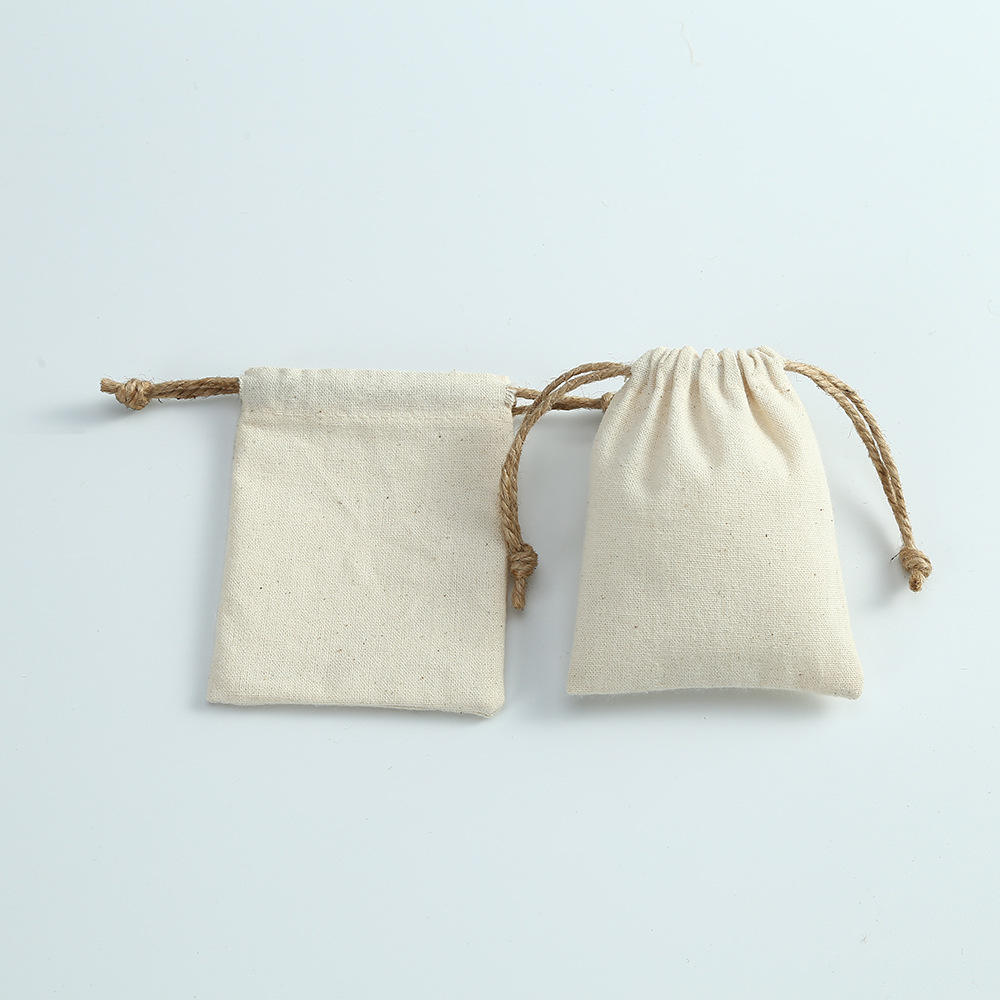 Canvas Cotton Drawstring Bag 4