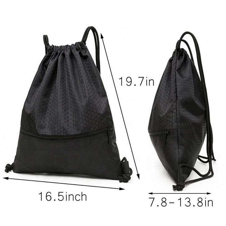 Polyester Waterproof Drawstring Bag 3