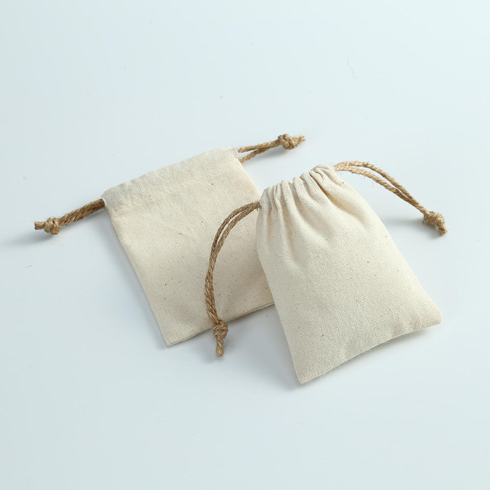 Canvas Cotton Drawstring Bag 5