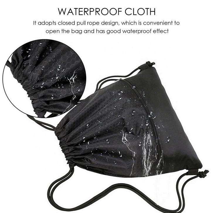 Polyester Waterproof Drawstring Bag 5